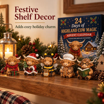 Highland Cow Advent Calendar