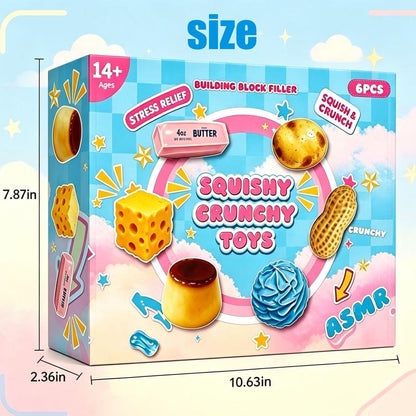6‑Piece Crunchy Squishy Box