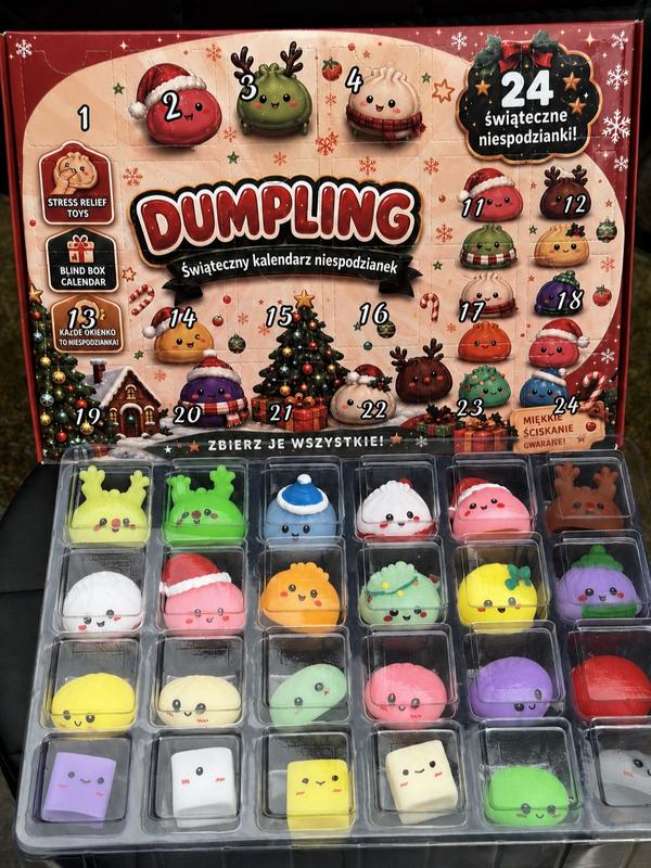 Christmas Mini Squishies Advent Calendar
