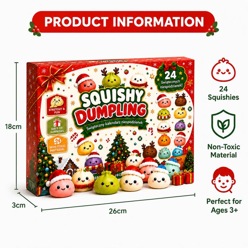 Christmas Mini Squishies Advent Calendar