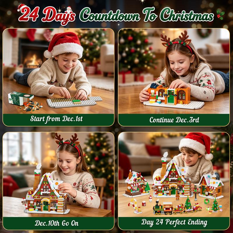 Advent Calendar | 2026 Gingerbread House Mini Building Set