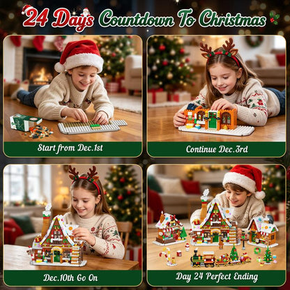 Advent Calendar | 2026 Gingerbread House Mini Building Set