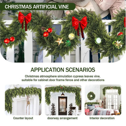 6 FT Hyper-Realistic | Cedar Garlands