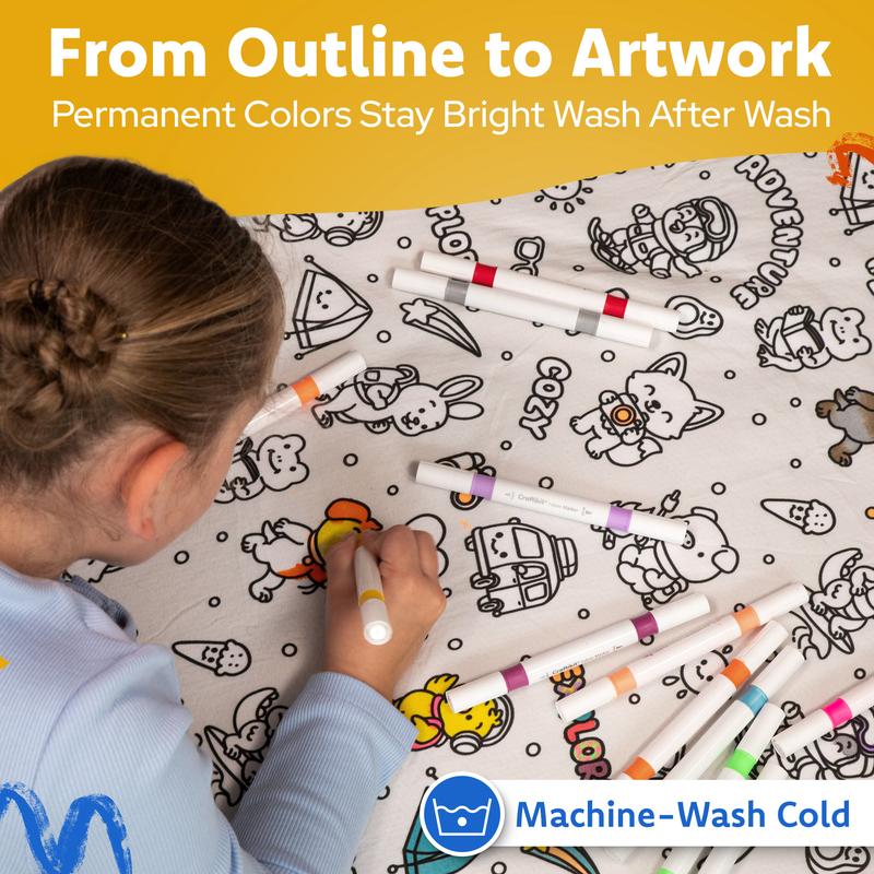 Coloring Sherpa Blanket Activity Kit