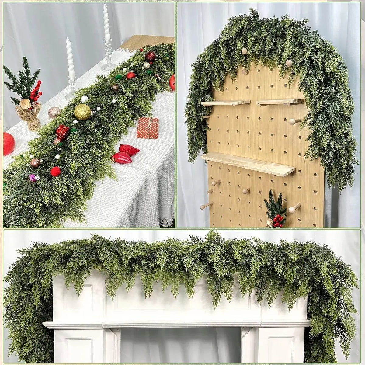 6 FT Hyper-Realistic | Cedar Garlands