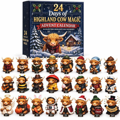 Highland Cow Advent Calendar