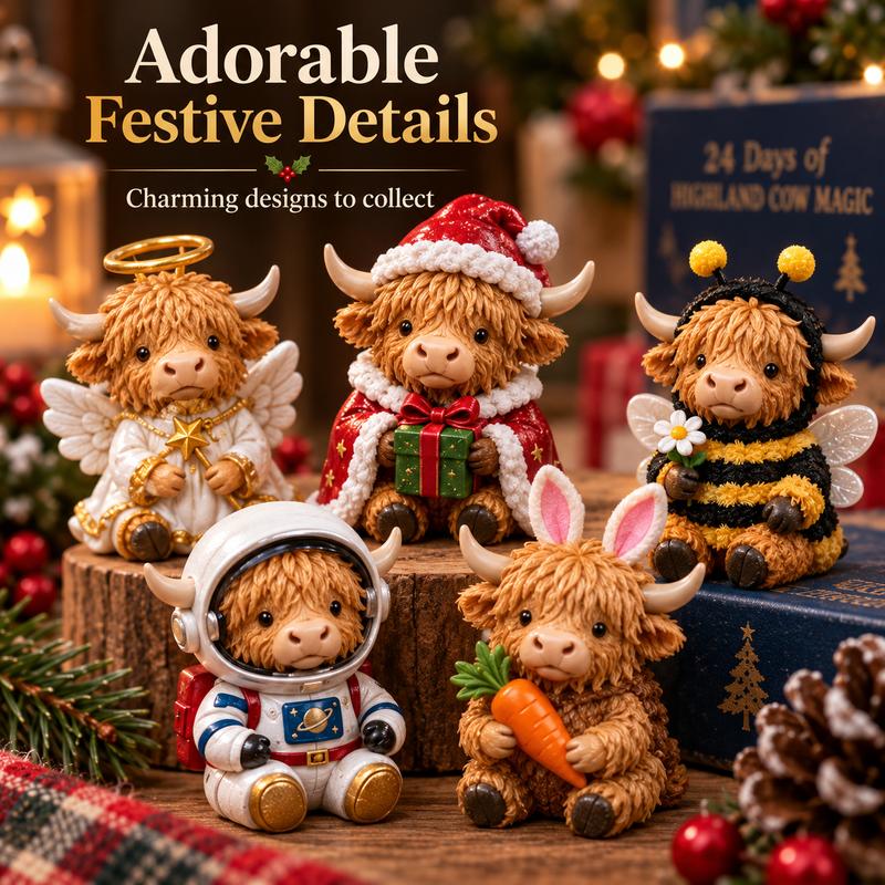 Highland Cow Advent Calendar