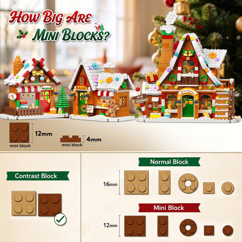 Advent Calendar | 2026 Gingerbread House Mini Building Set