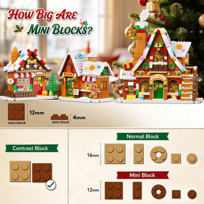 Advent Calendar | 2026 Gingerbread House Mini Building Set