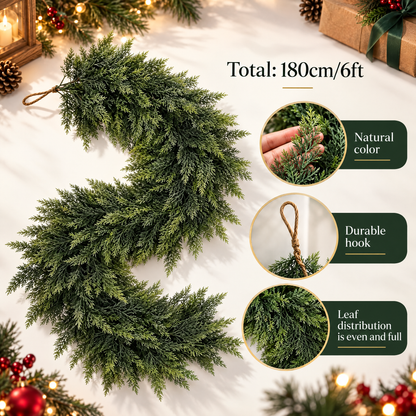 6 FT Hyper-Realistic | Cedar Garlands