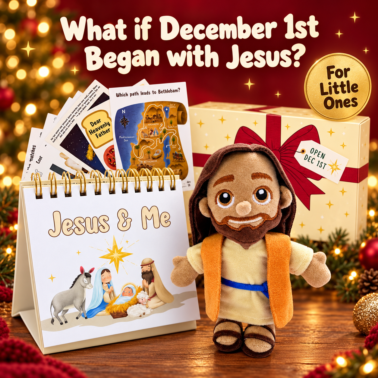 Jesus & Me Advent Calendar for Kids | Activities & Lessons – Srava